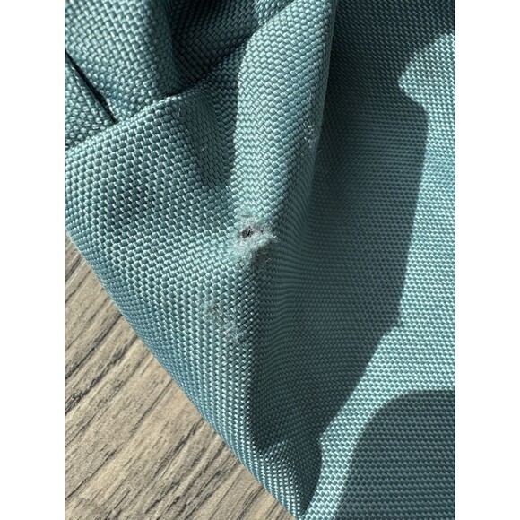 Adidas Amplifer Blocked Backpack Sack Bag Three Stripe Life Teal Blue School - Picture 9 of 9